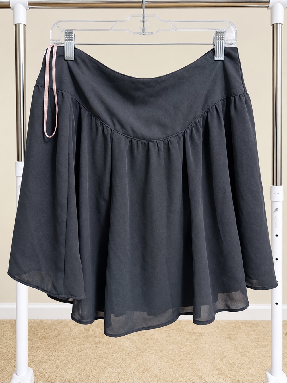 Forever 21 Black Circle Skater Skirt